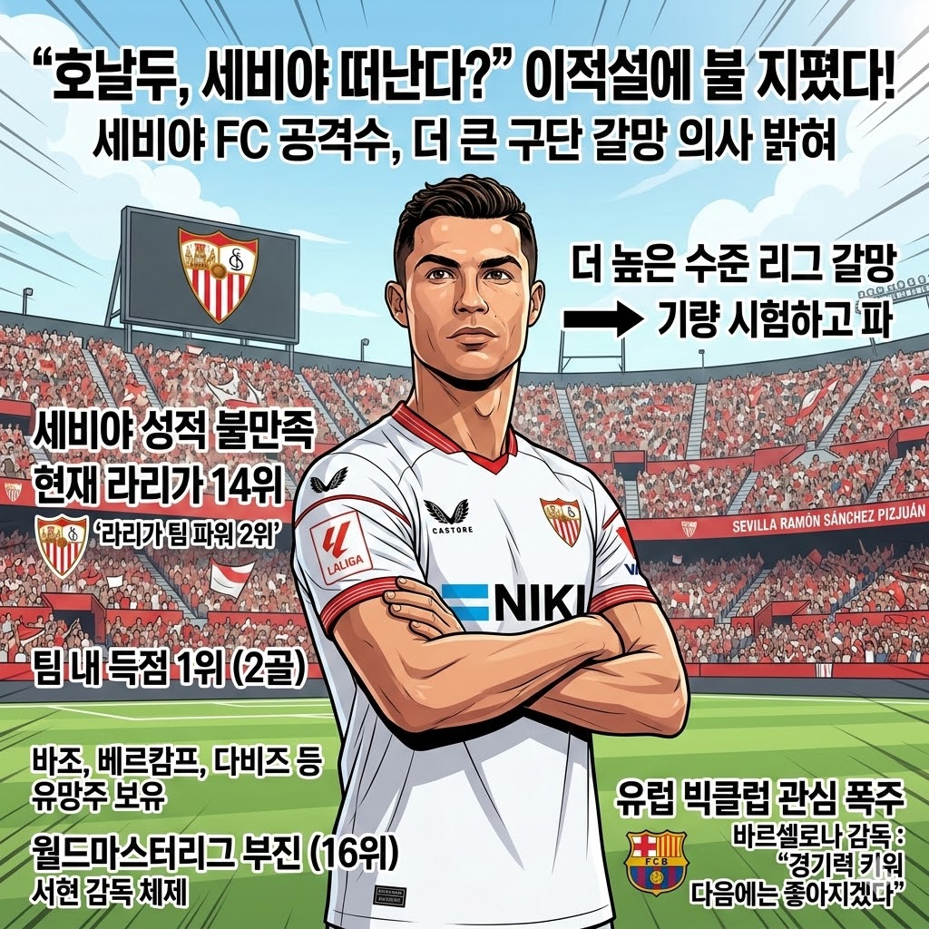 호날두 폭탄선언! [더 큰 곳에서 뛰고 싶다]